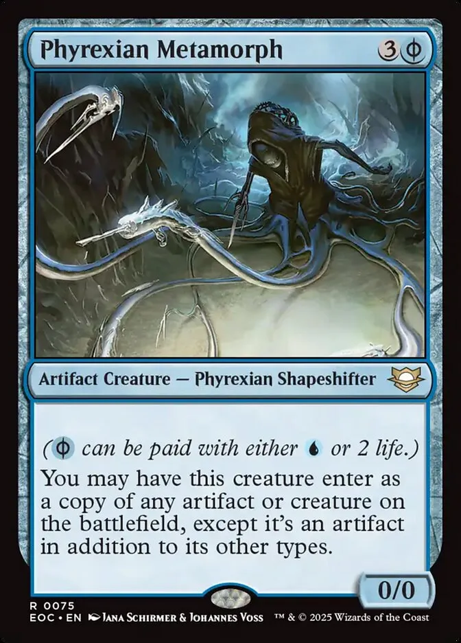 Phyrexian Metamorph Front Face