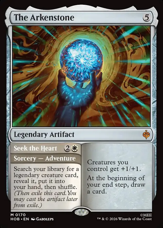 The Arkenstone // Seek the Heart Front Face