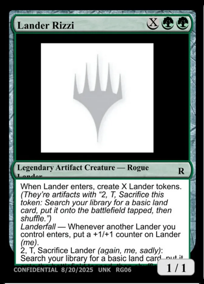 Lander Rizzi Front Face