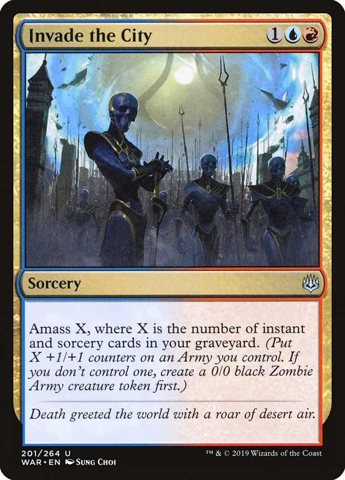 Invade the City Front Face