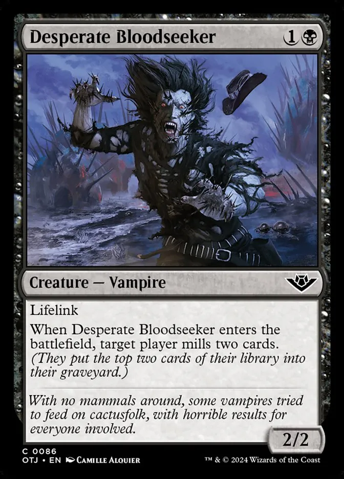 Desperate Bloodseeker Front Face