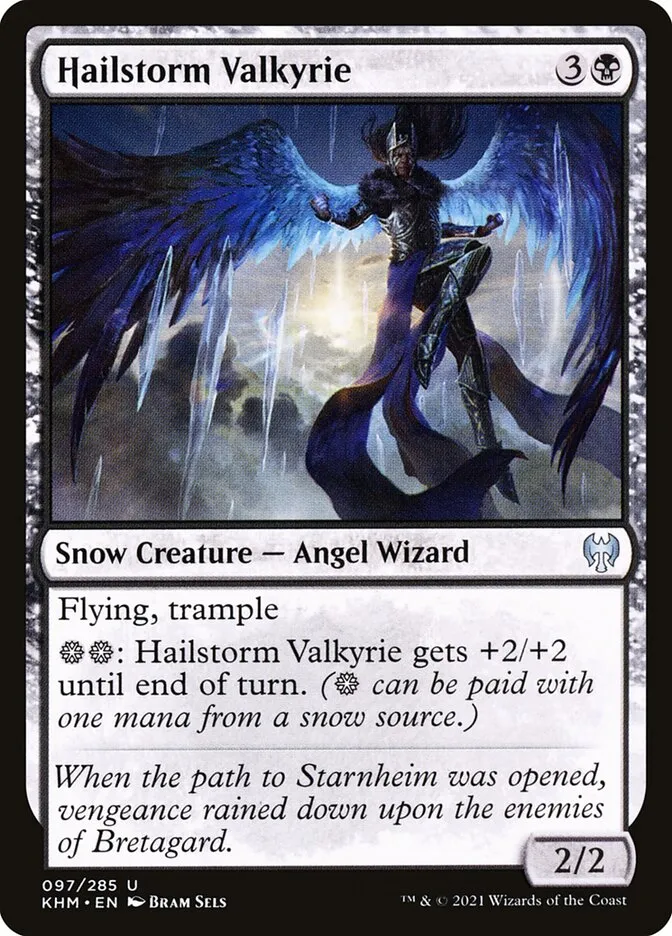 Hailstorm Valkyrie Front Face