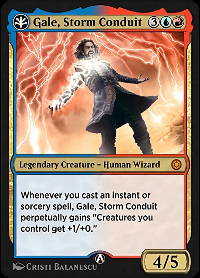 Gale, Storm Conduit Front Face