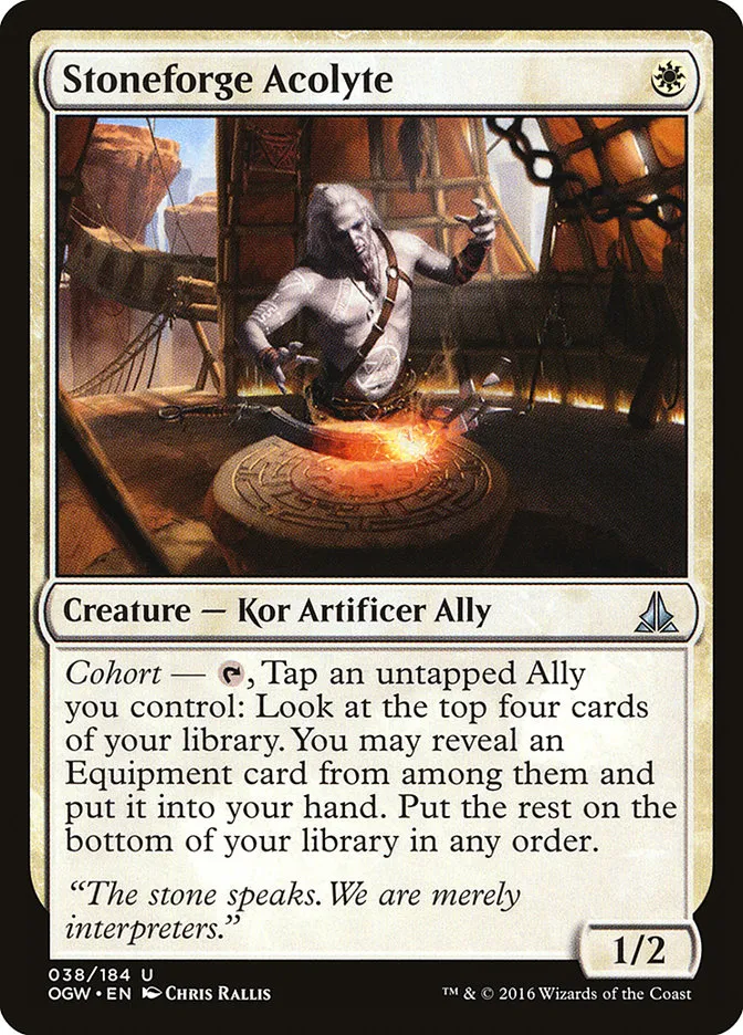 Stoneforge Acolyte Front Face