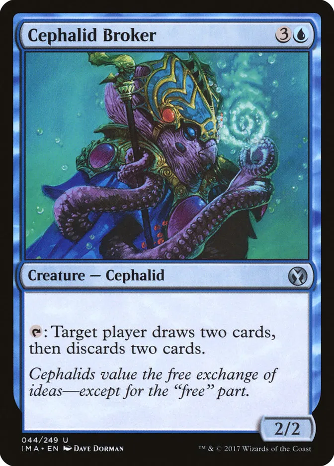 Cephalid Broker Front Face