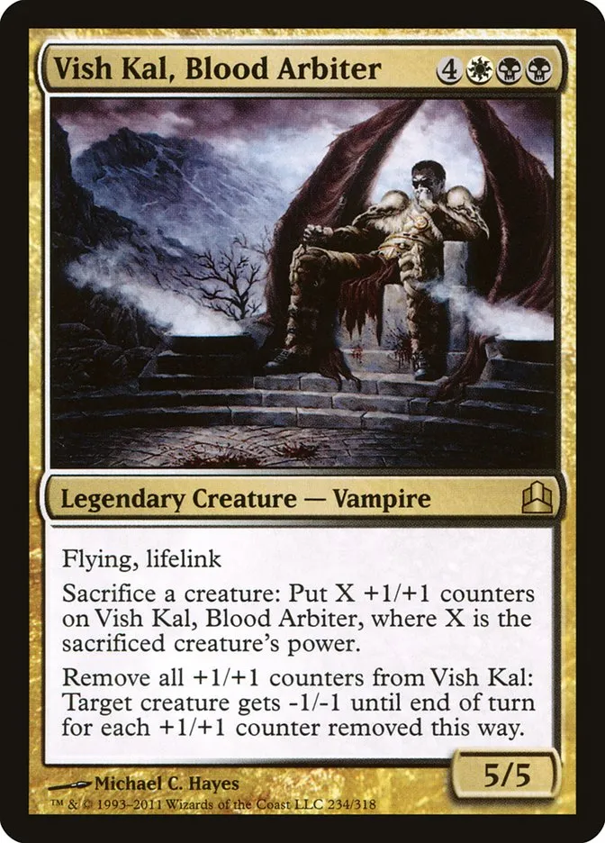 Vish Kal, Blood Arbiter Front Face