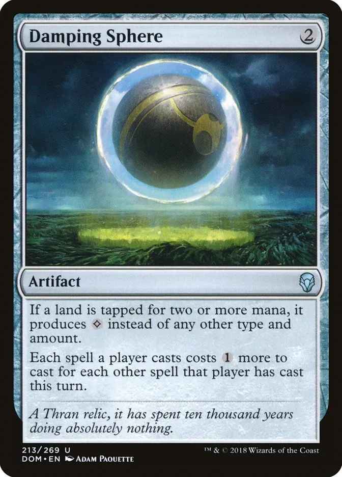Damping Sphere Front Face