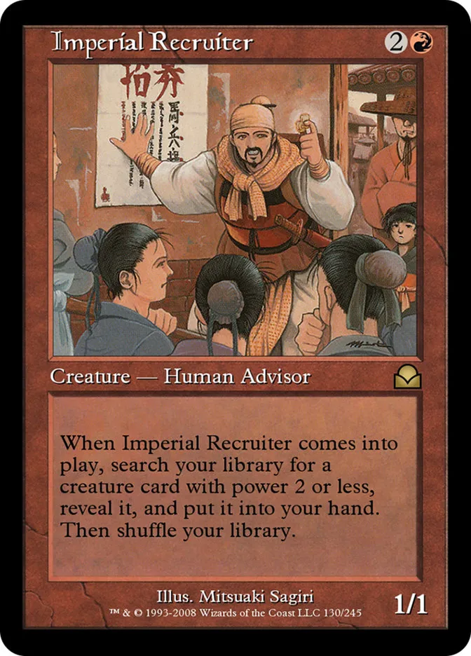 Imperial Recruiter Front Face