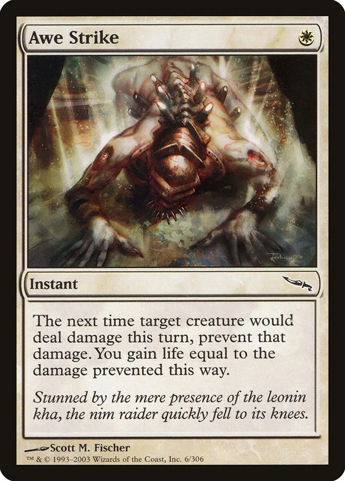 Awe Strike Front Face