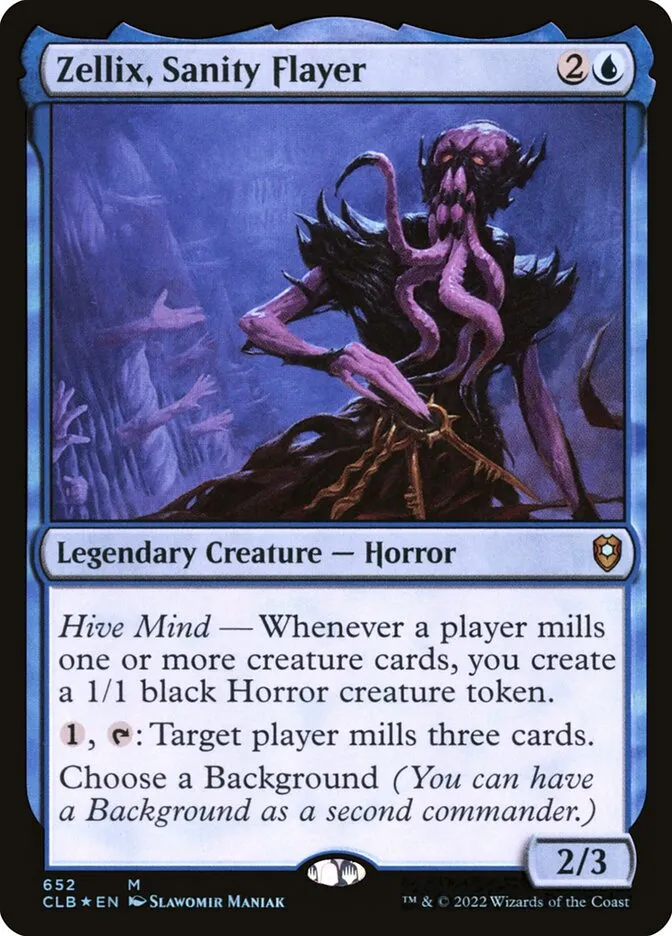 Zellix, Sanity Flayer Front Face