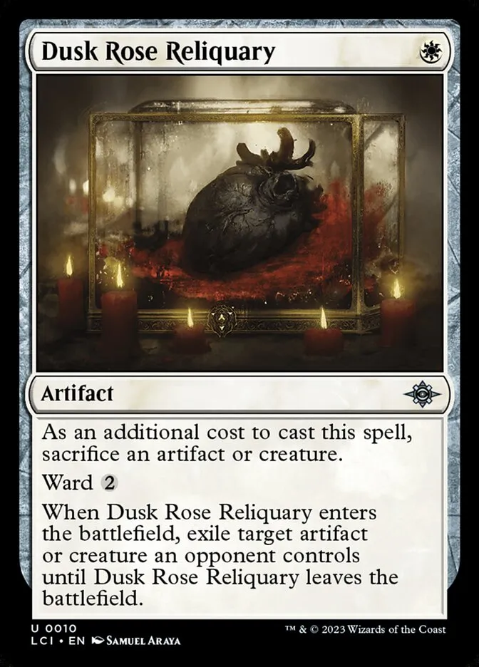 Dusk Rose Reliquary Front Face