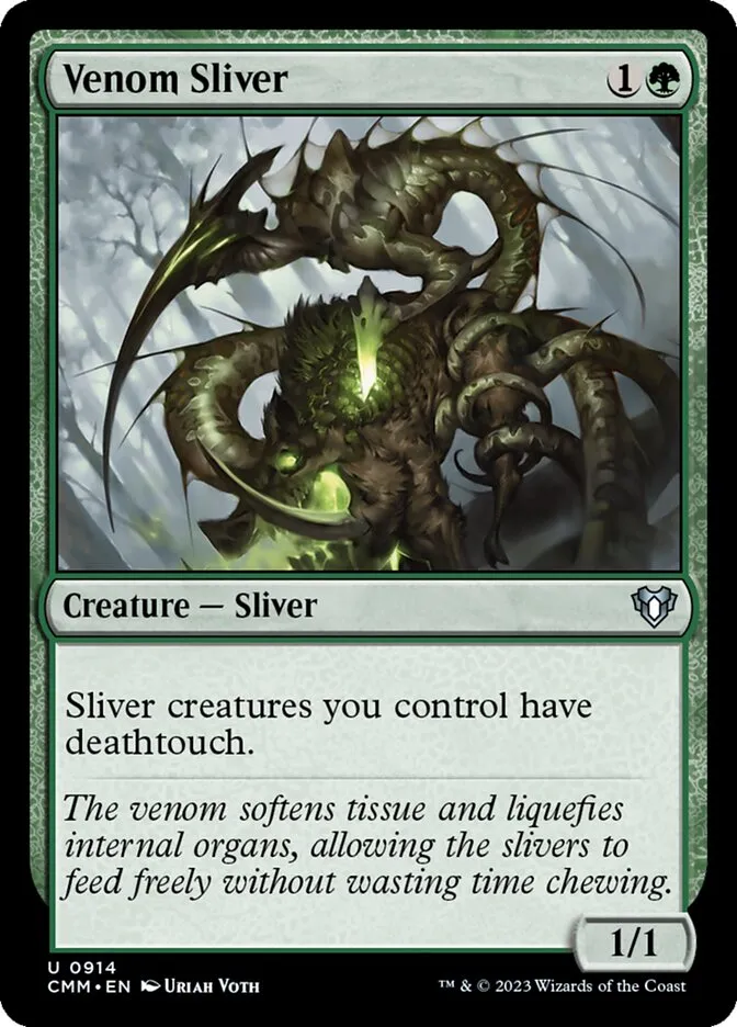 Venom Sliver Front Face