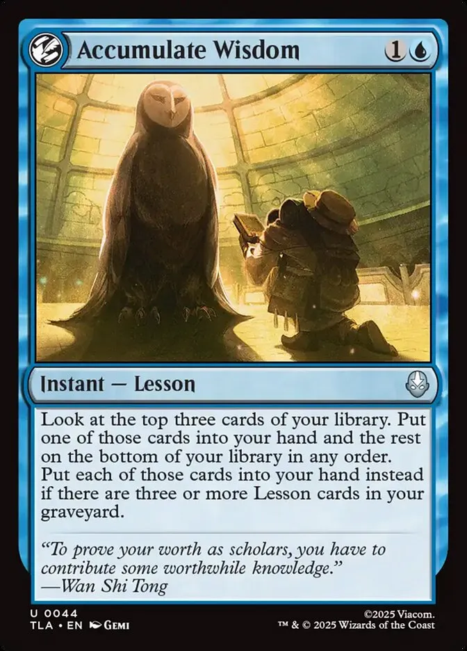 Accumulate Wisdom Front Face