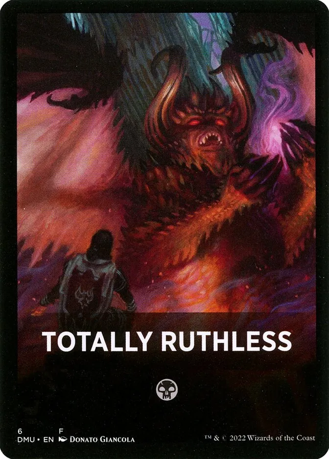 Totally Ruthless Front Face