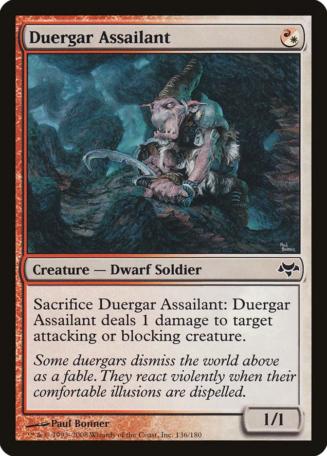 Duergar Assailant Front Face
