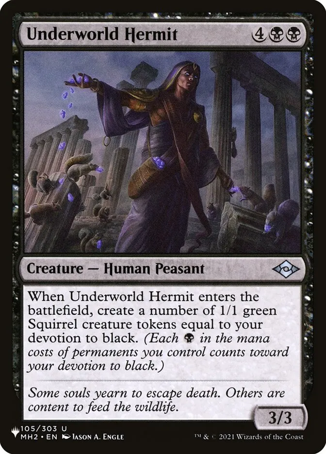 Underworld Hermit Front Face