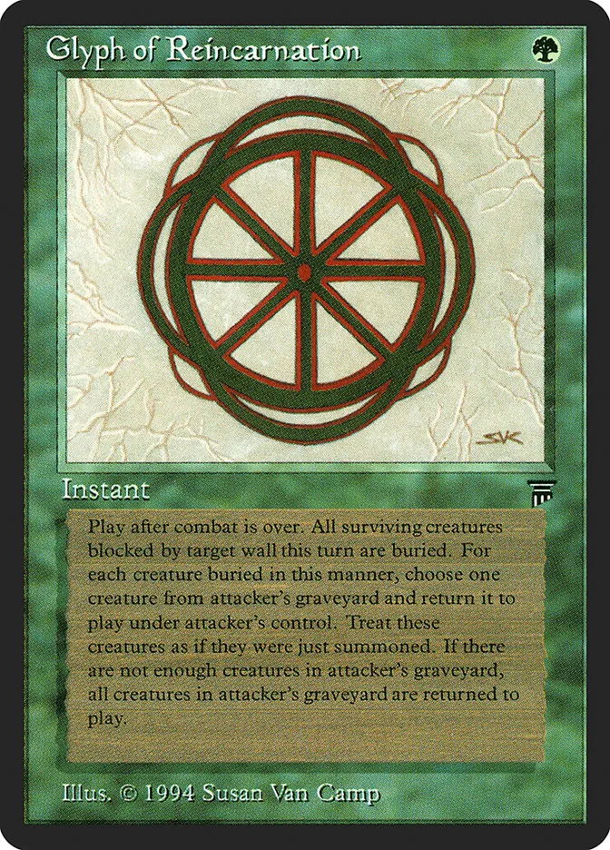 Glyph of Reincarnation Front Face
