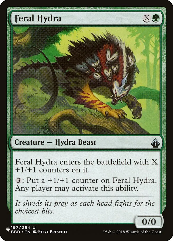 Feral Hydra Front Face