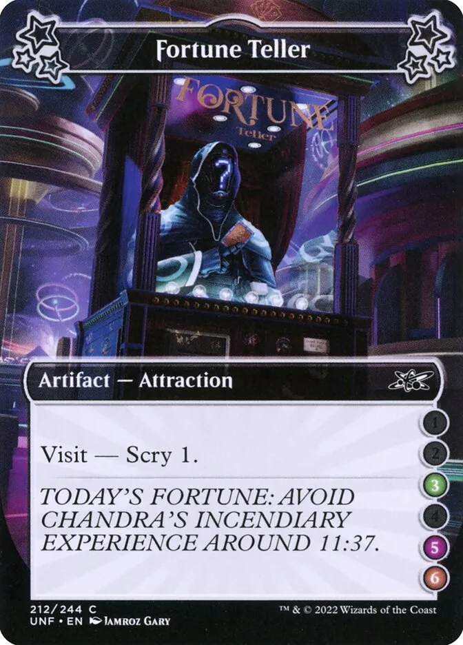 Fortune Teller Front Face