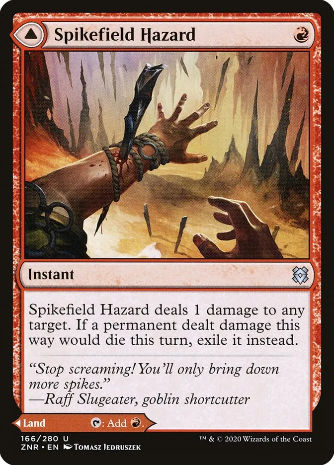 Spikefield Hazard // Spikefield Cave Front Face