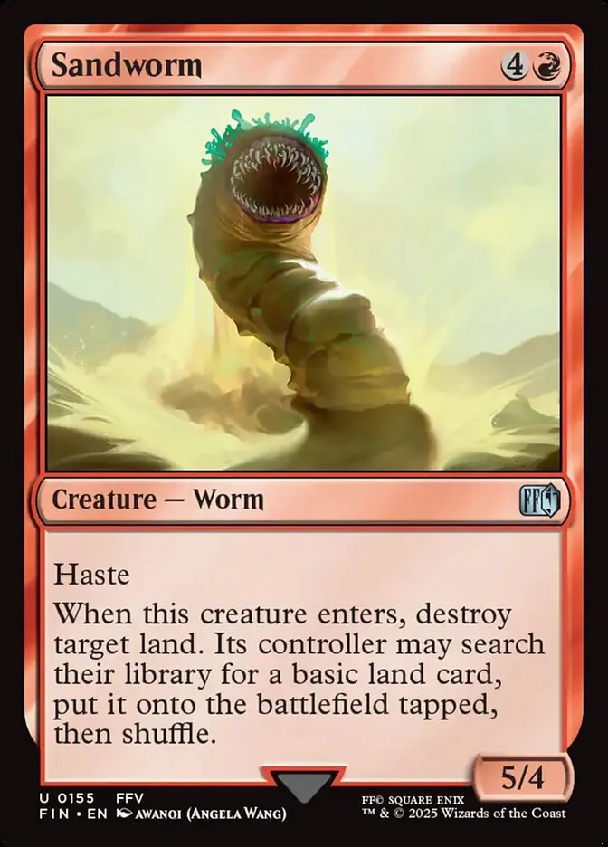 Sandworm Front Face