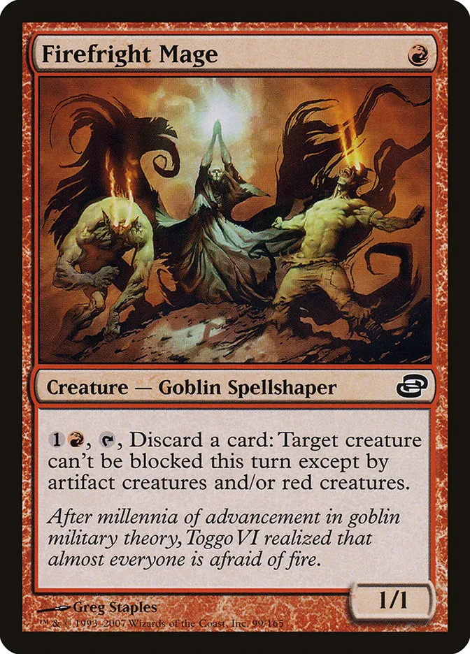 Firefright Mage Front Face