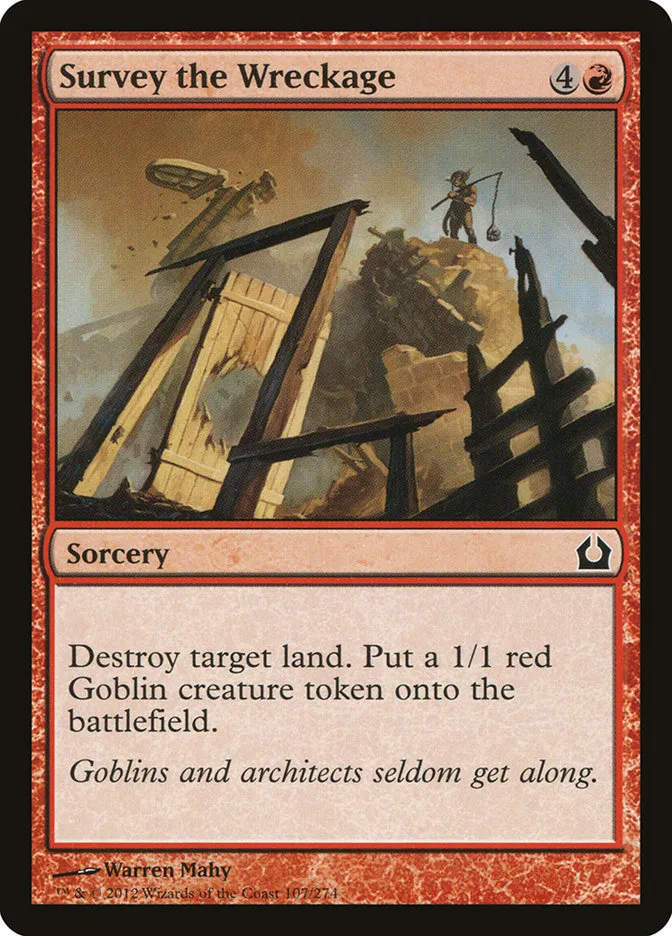 Survey the Wreckage Front Face