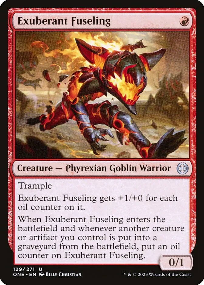 Exuberant Fuseling Front Face