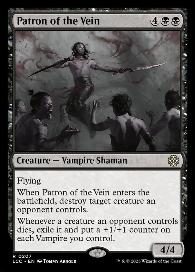 Patron of the Vein Front Face