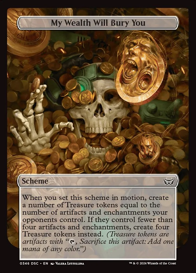 My Wealth Will Bury You Front Face