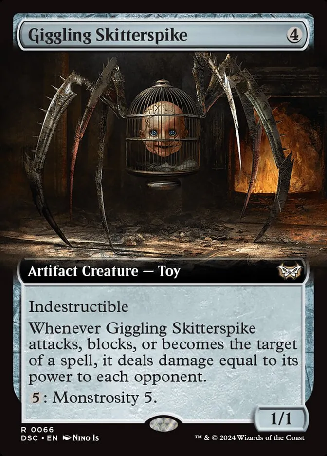 Giggling Skitterspike Front Face