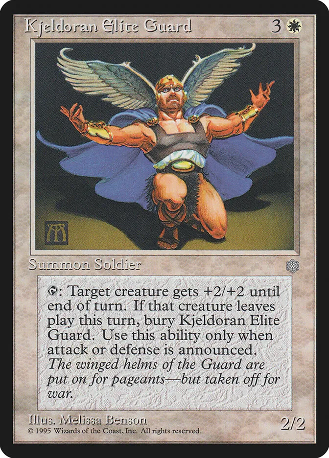 Kjeldoran Elite Guard Front Face