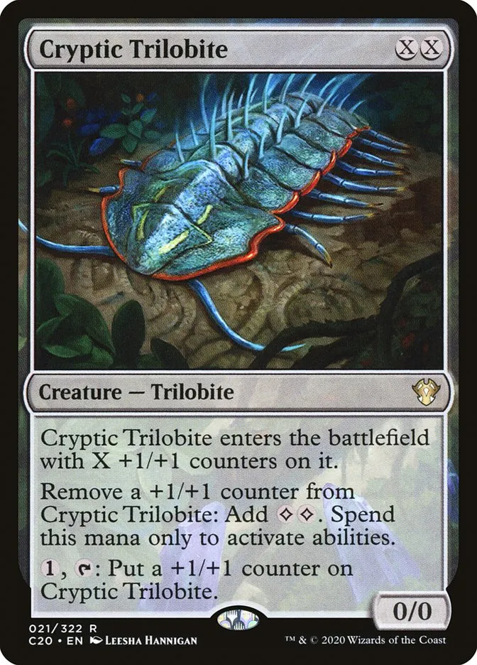 Cryptic Trilobite Front Face