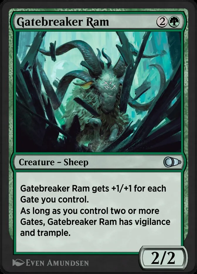 Gatebreaker Ram Front Face