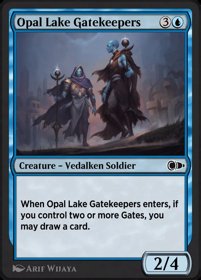 Opal Lake Gatekeepers Front Face