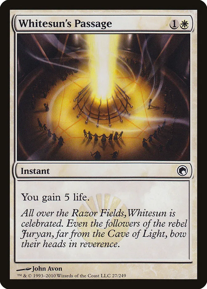 Whitesun's Passage Front Face