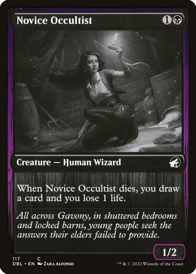 Novice Occultist Front Face