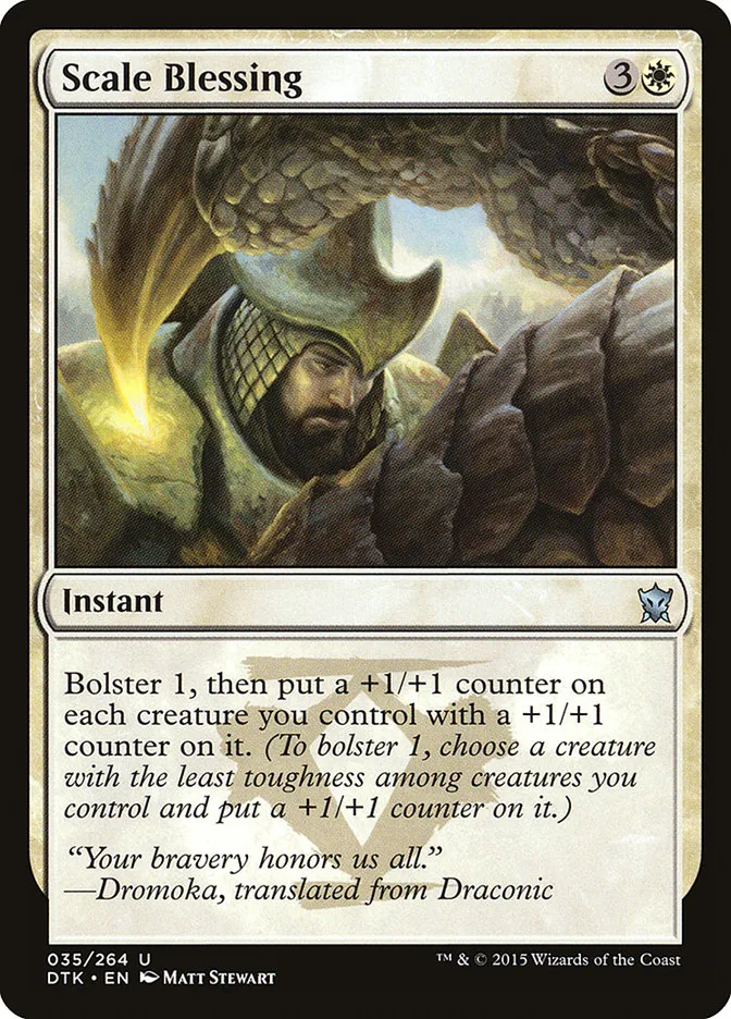 Scale Blessing Front Face