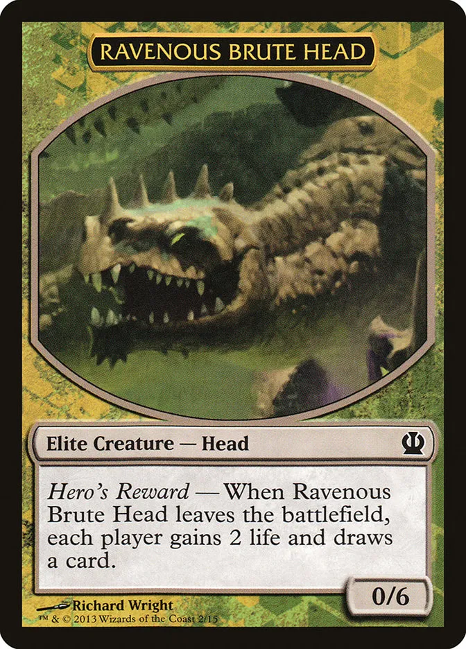 Ravenous Brute Head Front Face