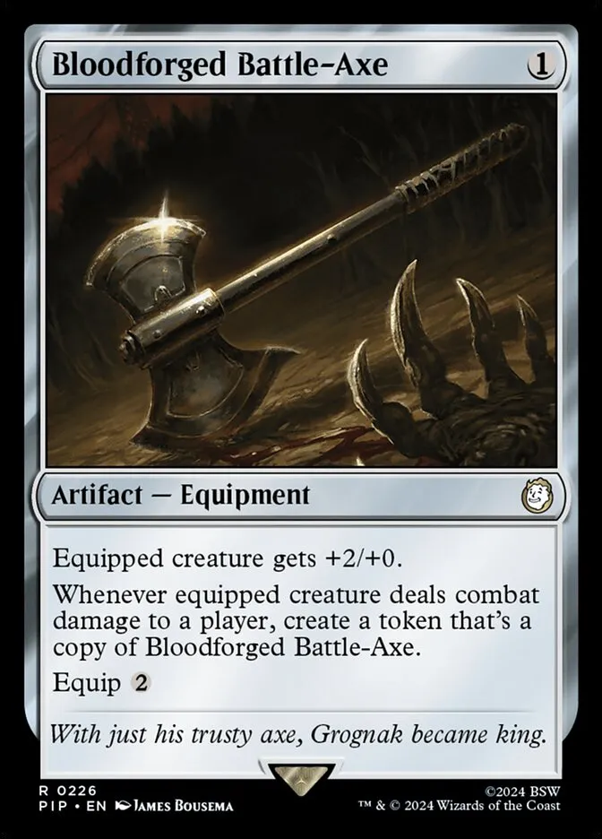 Bloodforged Battle-Axe