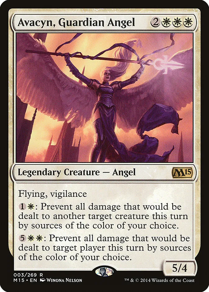 Avacyn, Guardian Angel Front Face