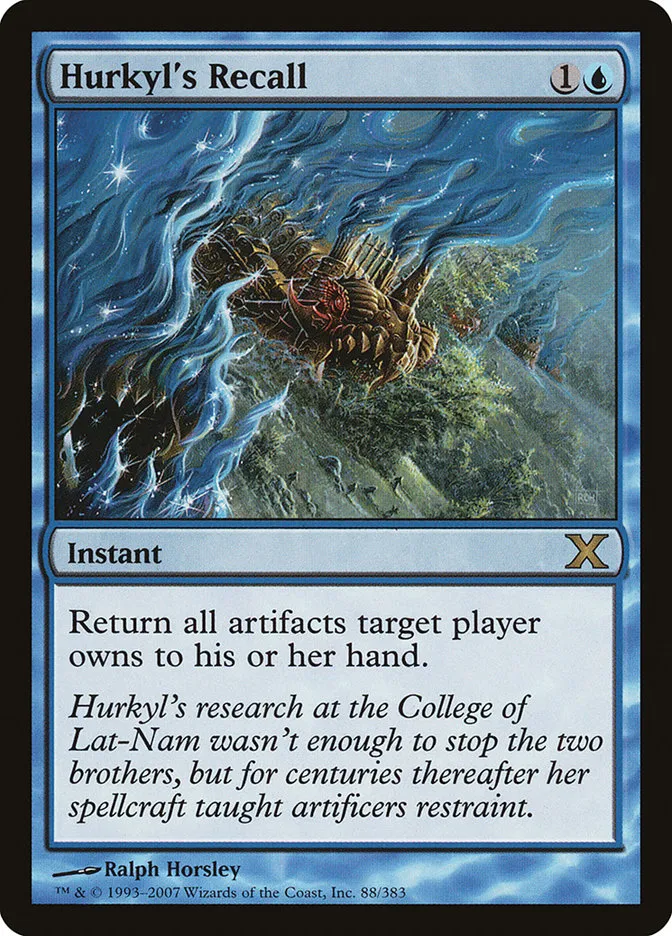 Hurkyl's Recall Front Face