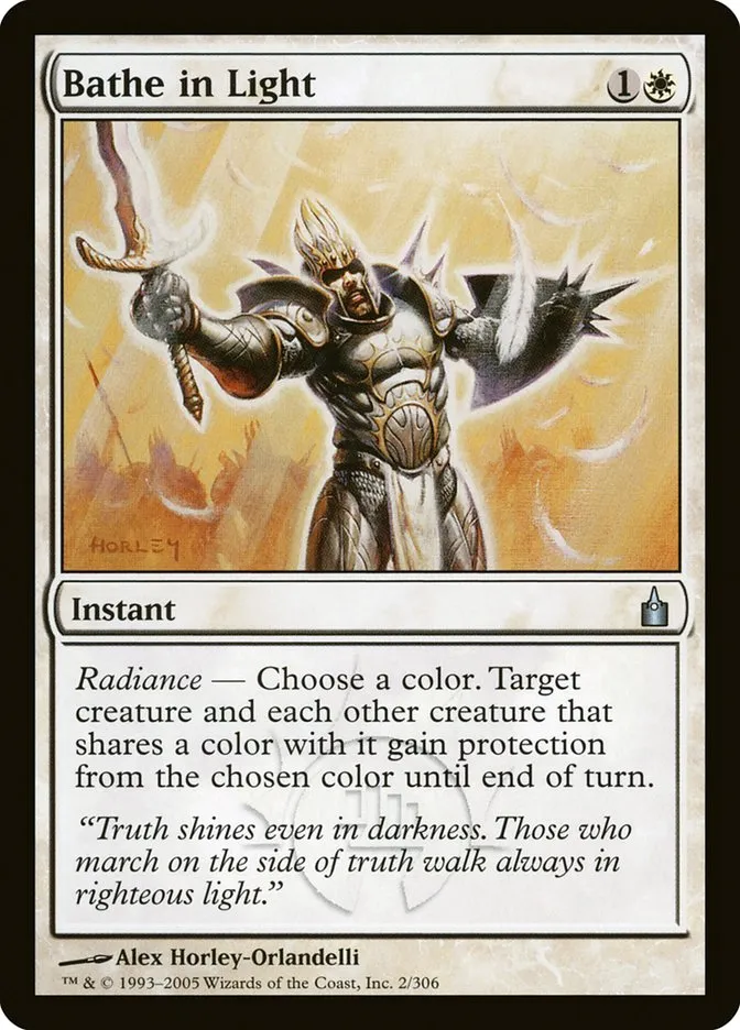 Bathe in Light Front Face