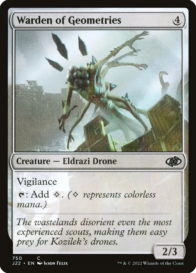 Warden of Geometries Front Face