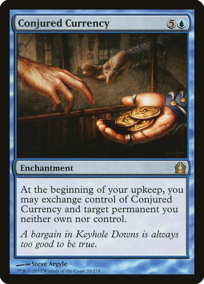 Conjured Currency Front Face