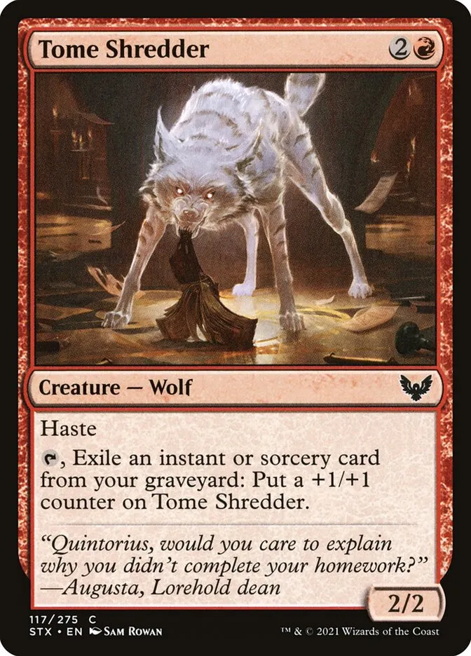 Tome Shredder Front Face
