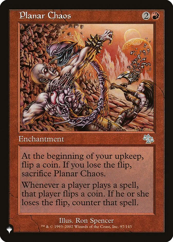 Planar Chaos Front Face