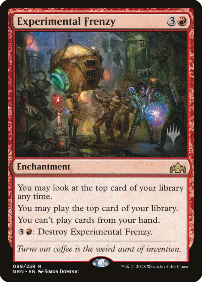 Experimental Frenzy Front Face