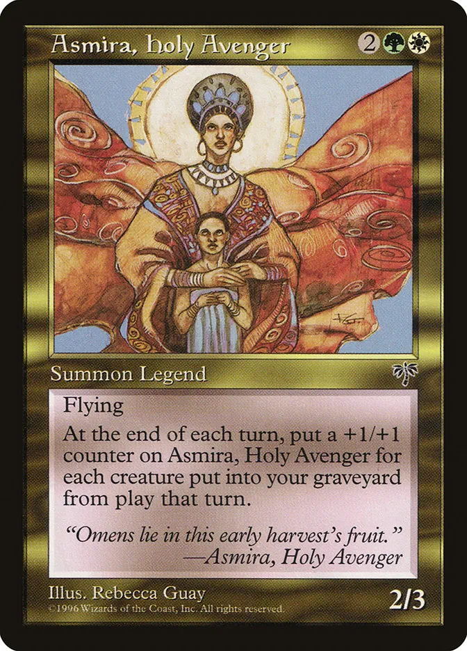 Asmira, Holy Avenger Front Face