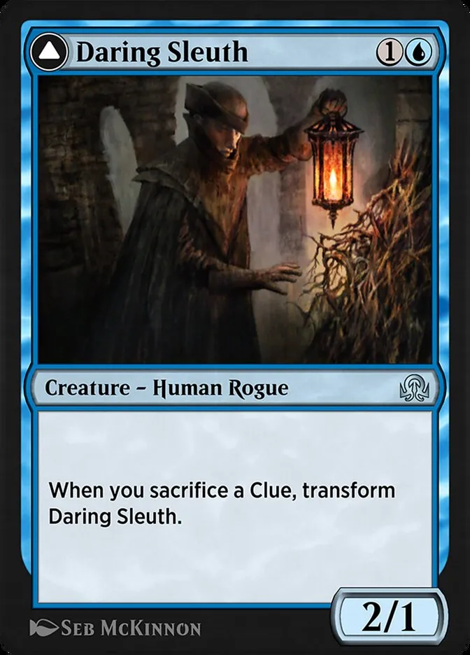 Daring Sleuth // Bearer of Overwhelming Truths Front Face